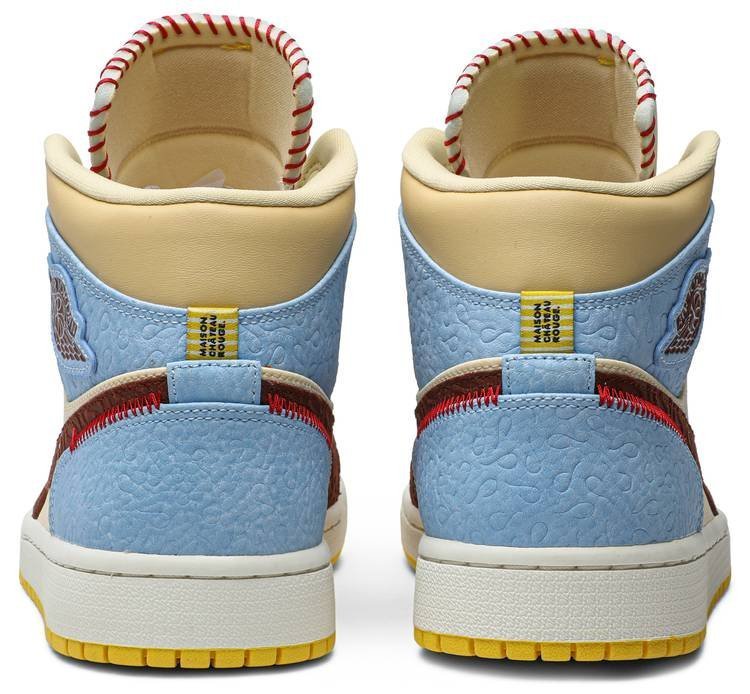 Maison Chateau Rouge x Air Jordan 1 Mid SE 'Fearless CU2803-200 - Image 4