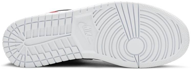 Air Jordan 1 Mid 'White Chicago' 554724-116 - Image 5