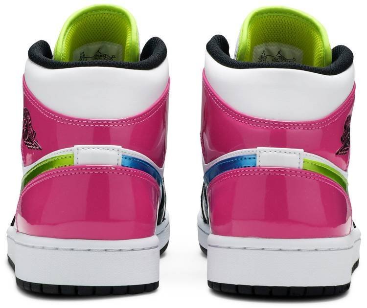 Air Jordan 1 Mid SE 'Cyber Active Fuchsia' CZ9834-100 - Image 4