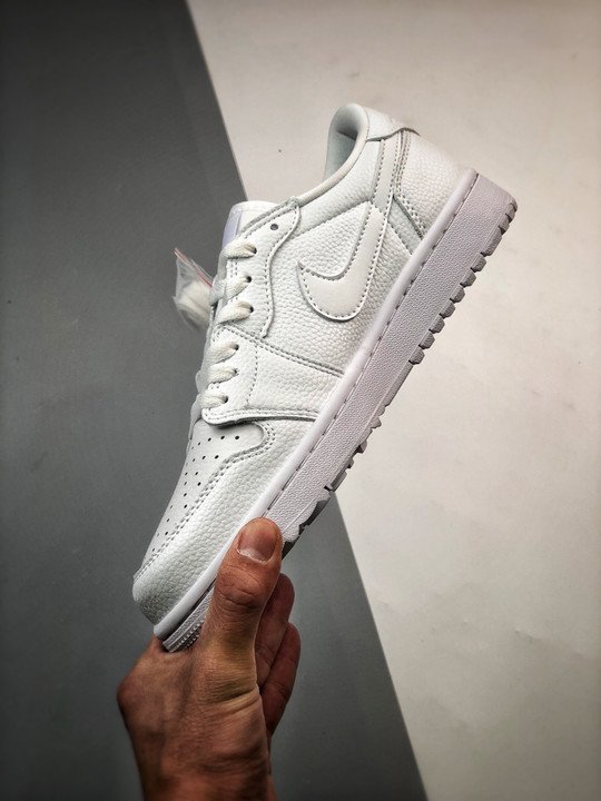 Air Jordan 1 Low OG Golf ” Triple White” DD9315-101 - Image 5