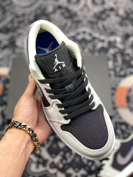 Air Jordan 1 Low ‘Crater 2021’ Grey Black - Image 6