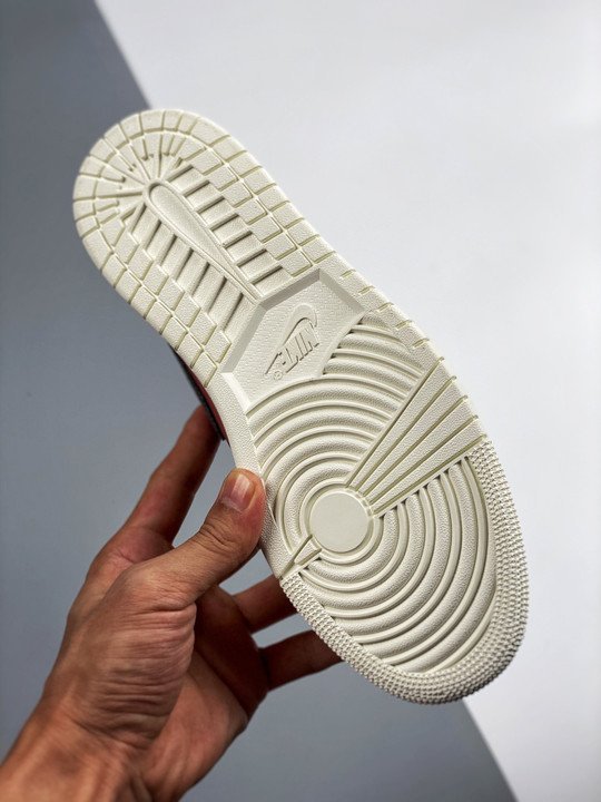 Air Jordan 1 Low Canyon Rust/Black-Purple Smoke DC0774-602 - Image 7