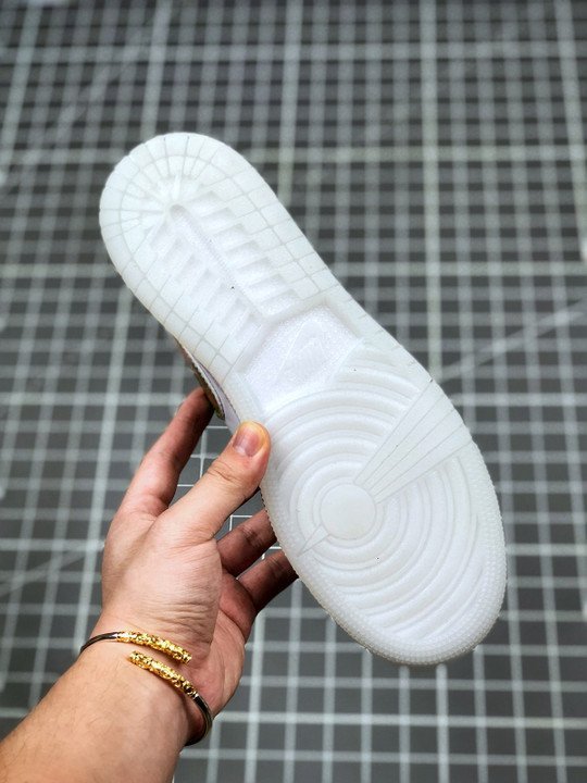 Air Jordan 1 Low Galaxy Prints Black CW7309-090 - Image 7