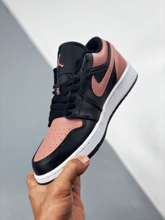 Air Jordan 1 Low Black/Crimson Tint - Image 5