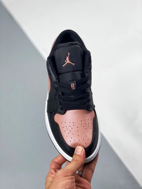 Air Jordan 1 Low Black/Crimson Tint - Image 6