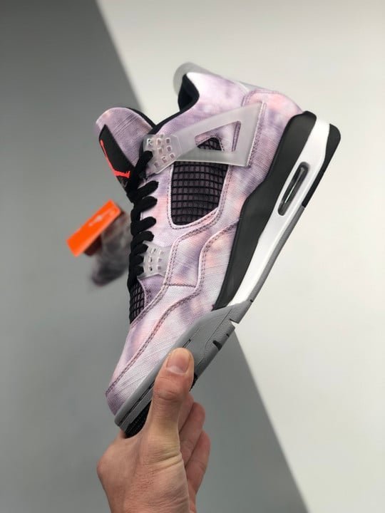 Air Jordan 4 ” Zen Master” Amethyst Wave/Bright Crimson/Black/Cement Grey - Image 6