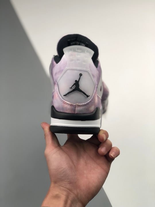 Air Jordan 4 ” Zen Master” Amethyst Wave/Bright Crimson/Black/Cement Grey - Image 7