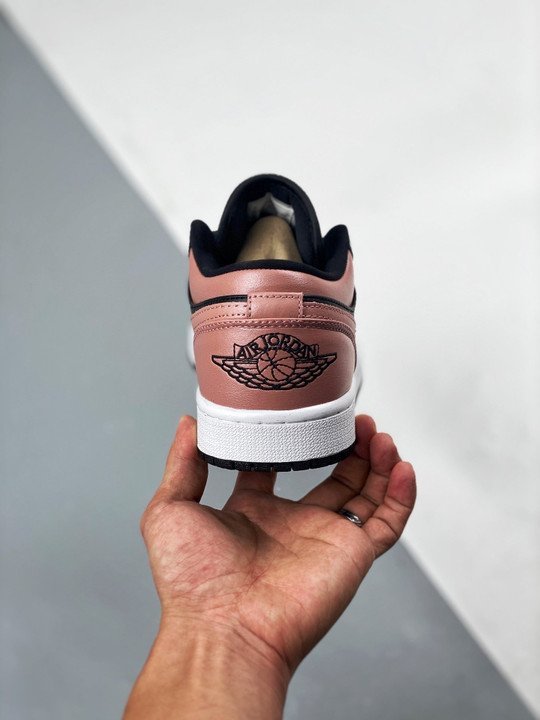 Air Jordan 1 Low Black/Crimson Tint - Image 8