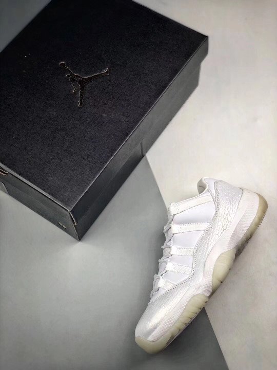 Air Jordan 11 Low PRM HC ” Frost White” 897331-100 - Image 2