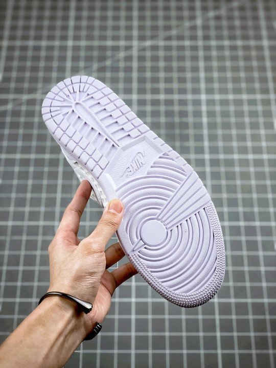 Air Jordan 1 Low ” Breathe” White DC9508-100 - Image 7