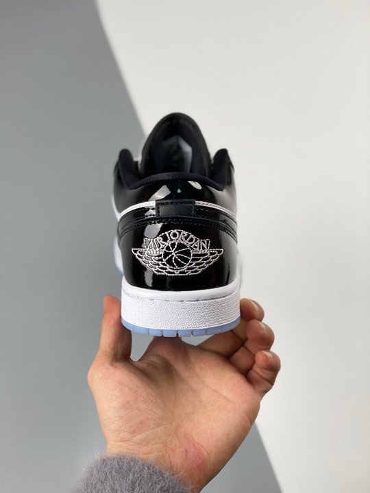 Air Jordan 1 Low ” Concord” White/Black DV1309-100 - Image 8