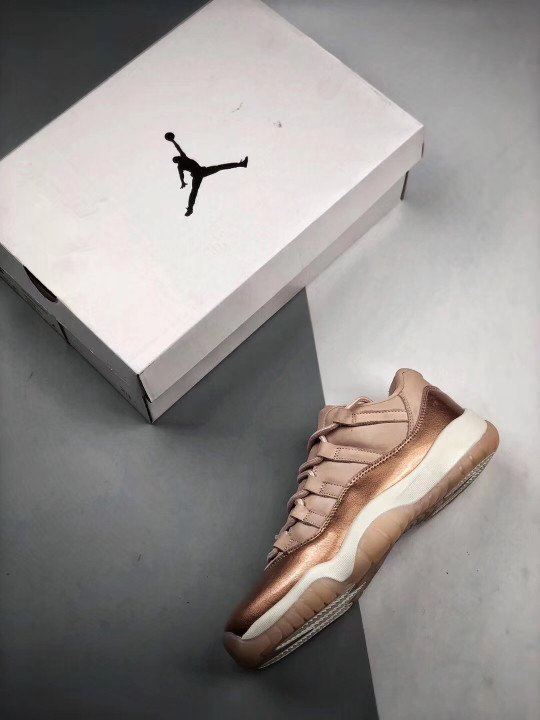 Air Jordan 11 Low WMNS ” Rose Gold” AH7860-105 - Image 3