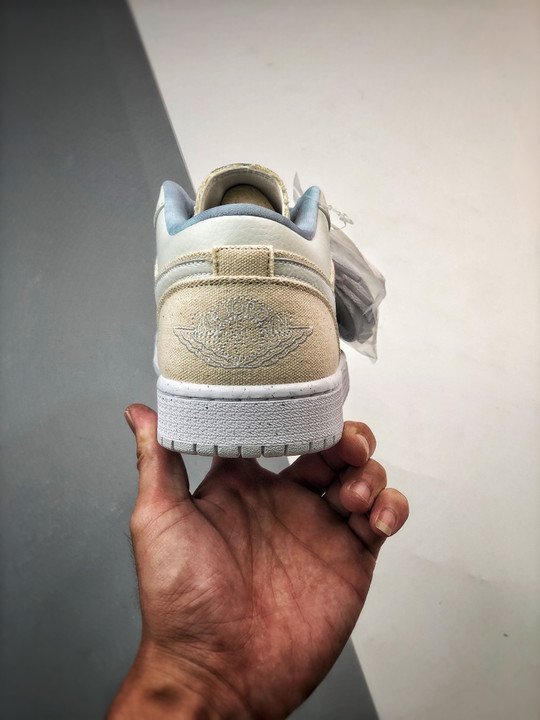 Air Jordan 1 Low ” Canvas” DQ4151-500 - Image 8