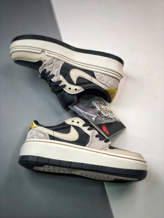 Air Jordan 1 Elevate Low Anthracite Light Bone DV1494-001 - Image 4