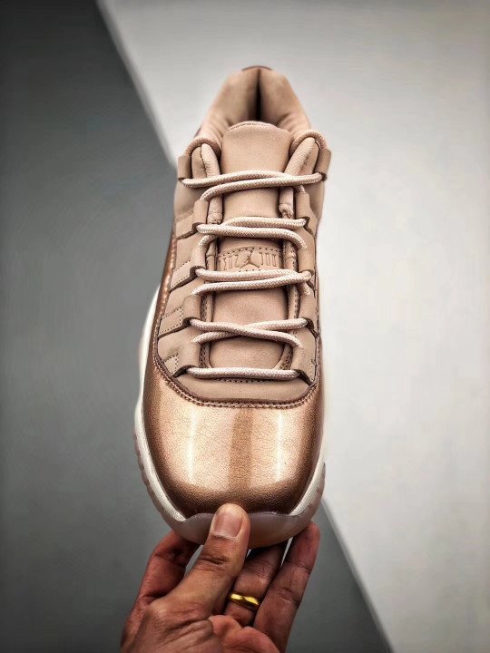 Air Jordan 11 Low WMNS ” Rose Gold” AH7860-105 - Image 6