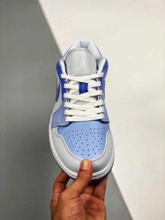 Air Jordan 1 Low ” Mighty Swooshers” DM5442-040 - Image 6