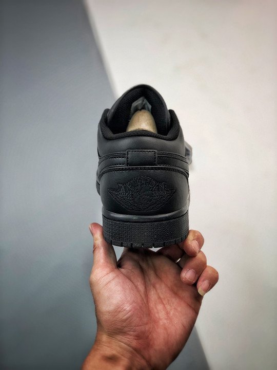 Air Jordan 1 Low ” Triple Black” 553558-093 - Image 8