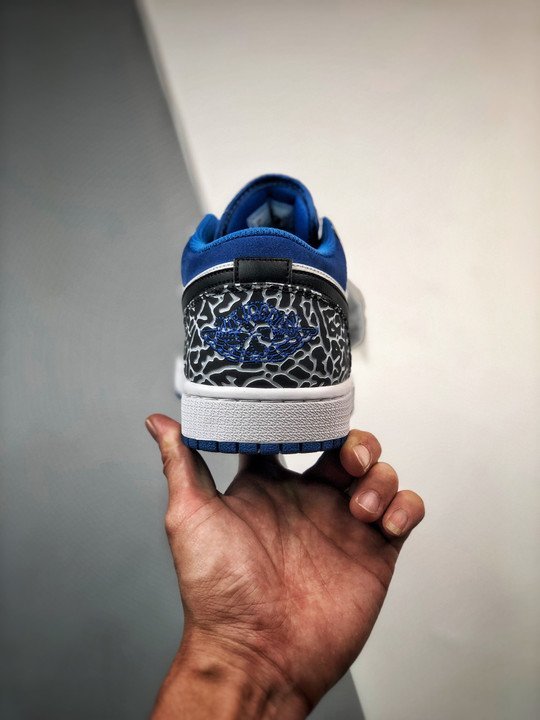 Air Jordan 1 Low ” True Blue” DM1199-140 - Image 9