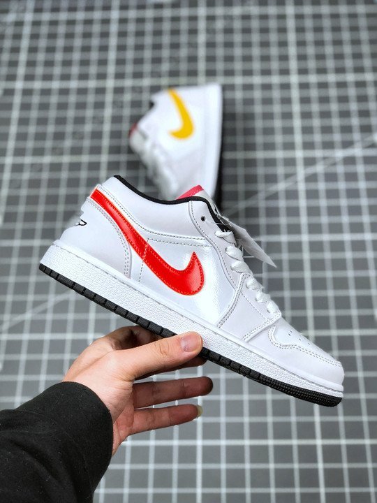 Air Jordan 1 Low ” White Multi” - Image 4