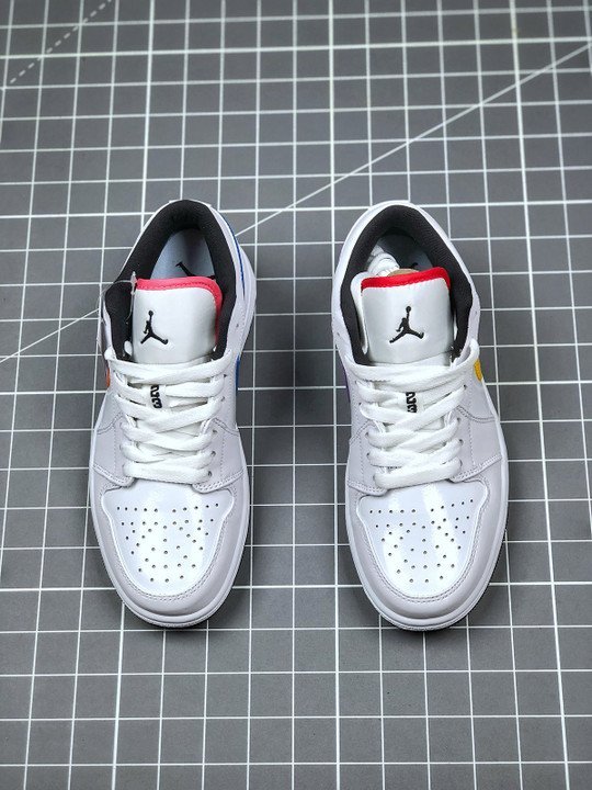 Air Jordan 1 Low ” White Multi” - Image 5