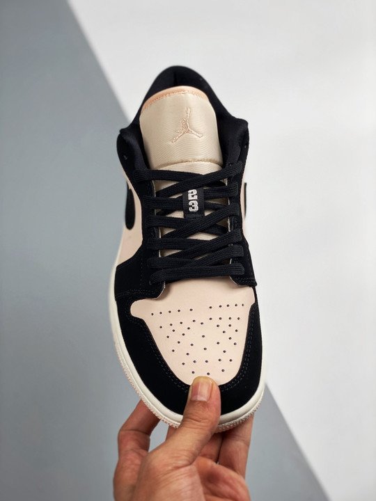 Air Jordan 1 Low Black/Guava Ice/Sail DC0774-003 - Image 5