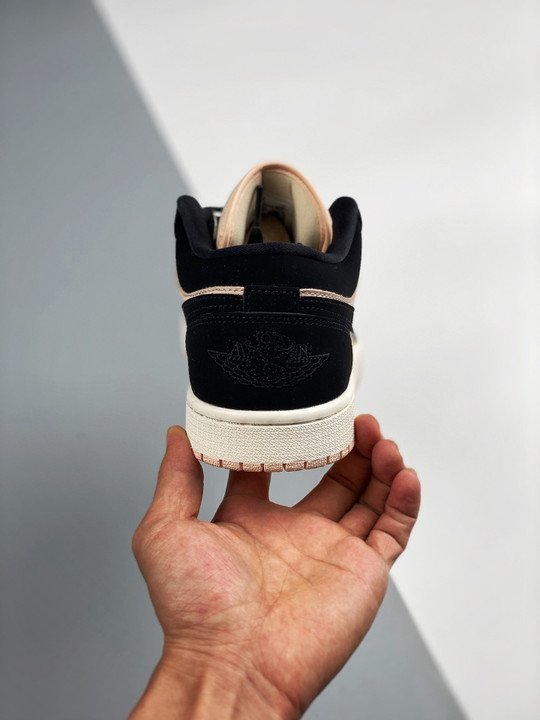 Air Jordan 1 Low Black/Guava Ice/Sail DC0774-003 - Image 8