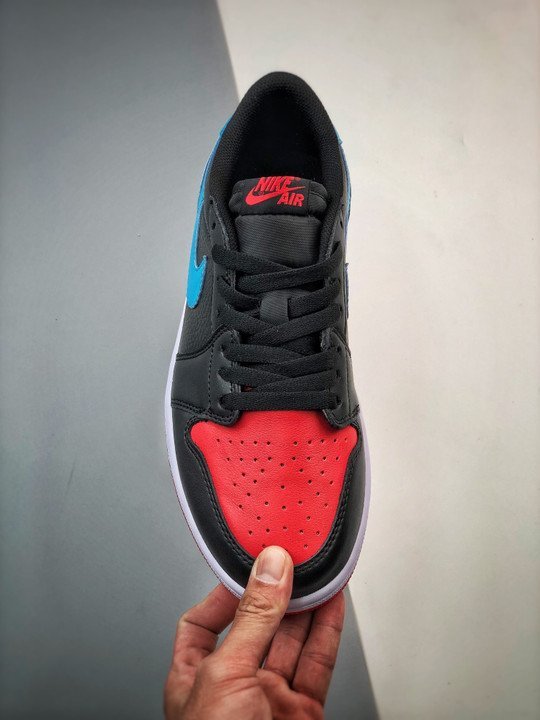 Air Jordan 1 Low OG UNC To Chicago Black Blue Red CZ0775-046 - Image 6