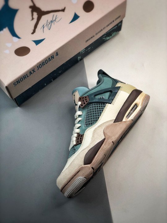 Andrew Chiou x Air Jordan 4 Snorlax Custom - Image 3