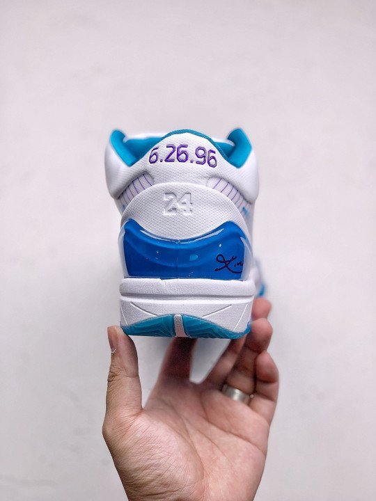 Nike Zoom Kobe 4 Protro ? Draft Day ? White/Orion Blue-Varsity Purple - Image 7