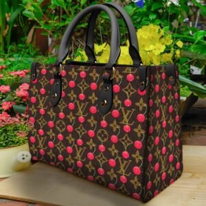 Louis Vuitton Women's Leather Handbag- LVHB_096