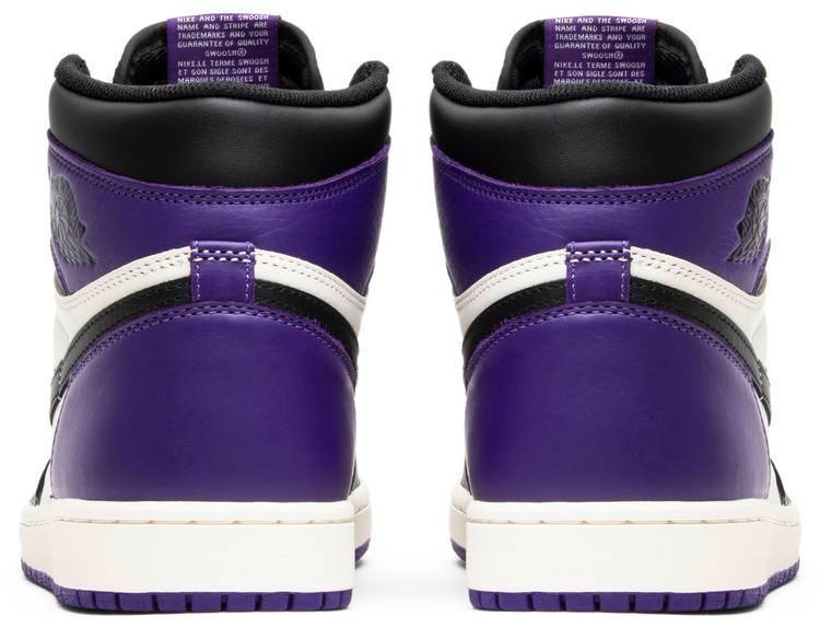 Air Jordan 1 Retro High OG 'Court Purple' 555088-501 - Image 4
