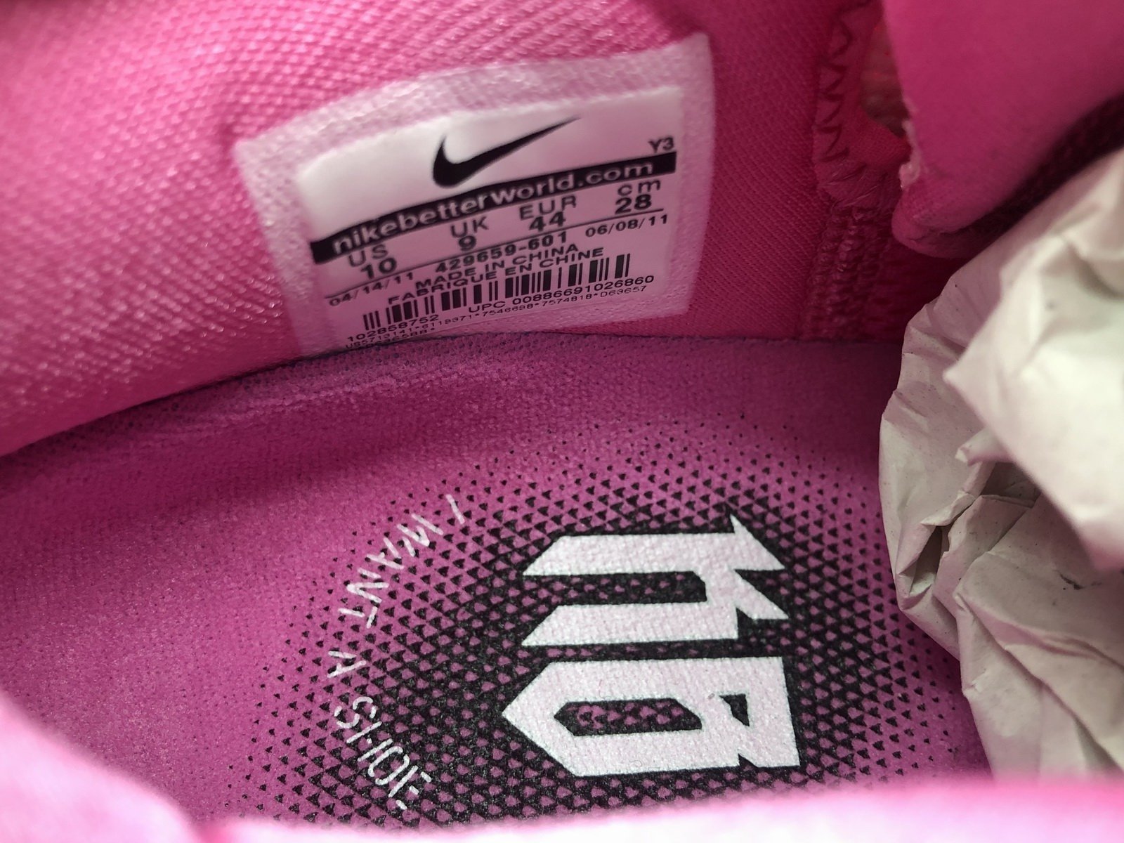 Kobe 6 Kay Yow Think Pink - Image 3