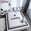 Luxury cn chanel type 103 bedding sets duvet cover luxury brand bedroom sets Bedding Sets
