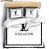 Louis vuitton luxury brand model 24 bedding set home decoration Bedding Sets