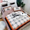 Burberry checked white    s Bedding Sets covers bed linen bedspread bedclothes home decor duvet bedroom idea blankets sheets