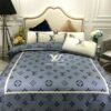 Lv type 154 bedding sets duvet cover lv bedroom sets luxury brand bedding Bedding Sets