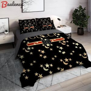 Gucci moon star luxury brand high end premium bedding set for bedroom luxury bedspread duvet cover set with pillowcases home decoration Bedding Sets