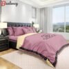 Gucci purple luxury brand premium bedding set for bedroom luxury bedspread duvet cover set with pillowcases home decoration Bedding Sets