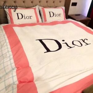 Dior hot printed bedding sets quilt sets duvet cover luxury brand bedding decor Bedding Sets