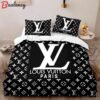 Louis vuitton paris logo hot luxury brand bedding set bedspread duvet cover set home decor Bedding Sets
