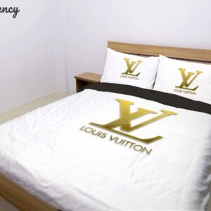 Louis vuitton bedding set luxury bedsheets with golden logo louis vuitton bed sets Bedding Sets