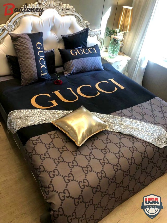 Gucci luxury brand 3d 46 Bedding Sets bed linen sheets blankets covers duvet bedclothes bedspread home decor bedroom idea