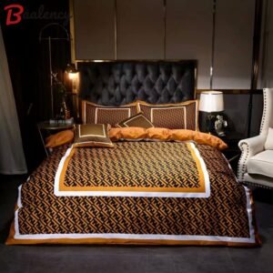 Fendi bedding sets model 87 luxury brand bedding set duvet cover  home decoration Bedding Sets