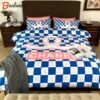 Chanel caro logo bedding 3d printed bedding sets quilt sets duvet cover luxury brand bedding decor bedroom sets best luxury bed sets gift thankgivings and christmas Bedding Sets