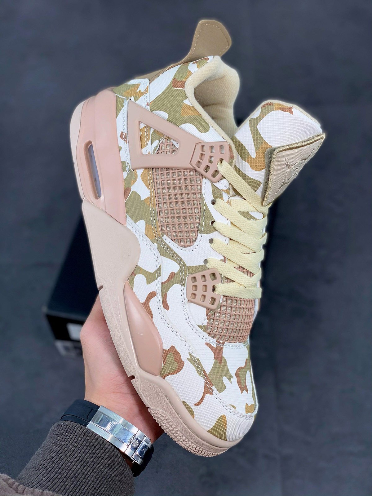 Aleali May x Air Jordan 4 ” Veterans Day” PE