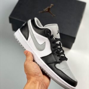 Air Jordan 1 Low ” Light Smoke Grey” 553558-039