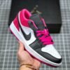 Air Jordan 1 Low Black/White-Magenta CK3022-005