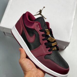 Air Jordan 1 Low Dark Beetroot Black DB6491-600