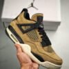 Air Jordan 4 Mushroom/Black-Fossil-Pale Ivory