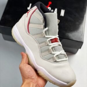 Air Jordan 11 Platinum Tint/Sail-University Red